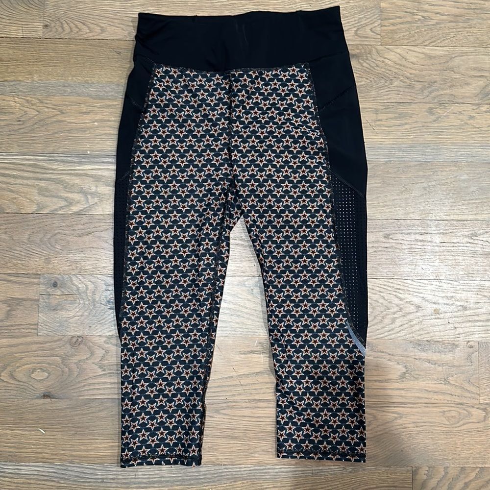 Sweaty Betty Zero Gravity 7/8 Mesh Running Leggings Size L